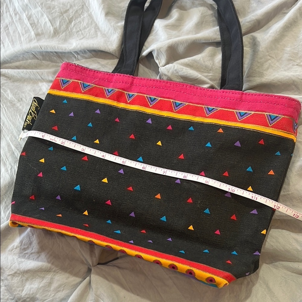 Laurel Burch Colorful Cat Tote Bag - Picture 5 of 9